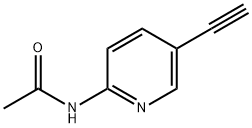 N-(5-Ethynylpyridin-2-yl)acetamide Struktur