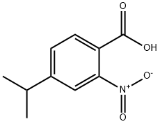 4-Isopropyl-2-nitrobenzoic acid Struktur