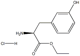 DL-3-hydroxy-Phenylalanine ethyl ester hydrochloride Struktur