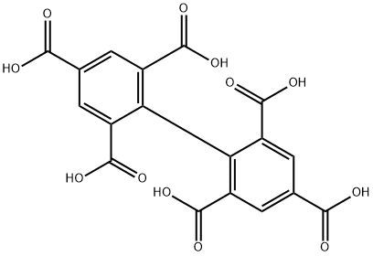 [1,1'-Biphenyl]-2,2',4,4',6,6'-hexacarboxylic acid Struktur