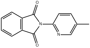 2-(5-Methyl-pyridin-2-yl)-isoindole-1,3-dione Struktur