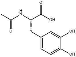 DL-N-acetyl-3-hydroxy-Tyrosine Struktur