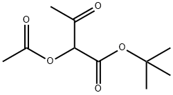 TERT-BUTYL 2-ACETOXYACETOACETATE Struktur