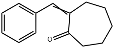 2-benzylidenecycloheptanone Struktur