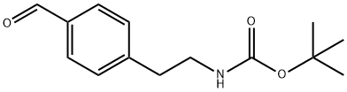 tert-Butyl 4-formylphenethylcarbamate Structure