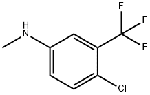 (4-Chloro-3-trifluoromethyl-phenyl)-methyl-amine Struktur