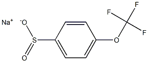 sodium:4-(trifluoromethoxy)benzenesulfinate Struktur