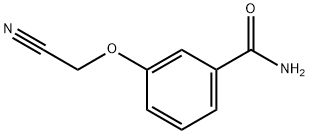 3-(cyanomethoxy)benzamide Struktur