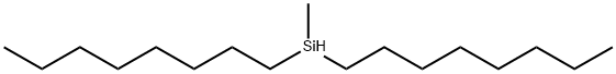 Di-n-Octylmethylsilane Struktur