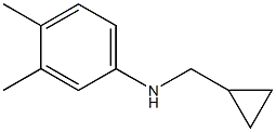 (3,4-DIMETHYLPHENYL)CYCLOPROPYLMETHYLAMINE Struktur