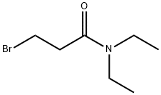 3-Bromo-N,N-diethyl-propionamide, 5437-82-1, 結(jié)構(gòu)式