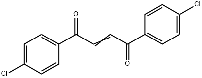 2-Butene-1,4-dione,1,4-bis(4-chlorophenyl)- Struktur