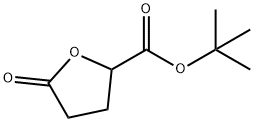 2-Furancarboxylic acid,tetrahydro-5-oxo,1,1-dimethylethyl ester Struktur