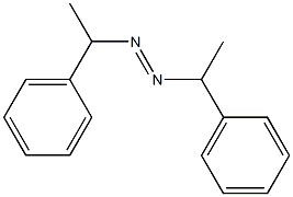 Diazene, bis(1-phenylethyl)- Struktur