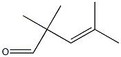 3-Pentenal,2,2,4-trimethyl-