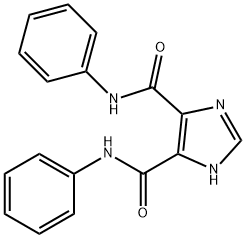 N4,N5-diphenyl-1H-imidazole-4,5-dicarboxamide Struktur