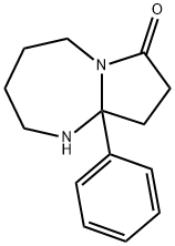 9a-phenyl-octahydro-1H-pyrrolo[1,2-a][1,3]diazepin-7-one Struktur