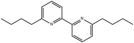 2-butyl-6-(6-butylpyridin-2-yl)pyridine Struktur