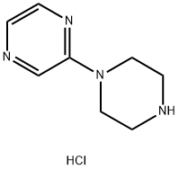 Pyrazine, 1-piperazinyl-, monohydrochloride Struktur