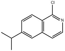 1-chloro-6-propan-2-ylisoquinoline Struktur