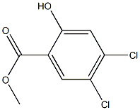 Methyl 4,5-dichloro-2-hydroxybenzoate Struktur