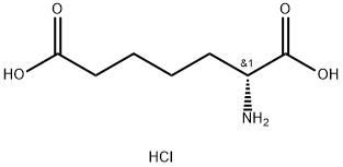 R-2-Aminopimelic acid hydrochloride Struktur