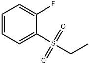 Benzene, 1-(ethylsulfonyl)-2-fluoro- Struktur