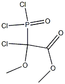 Acetic acid, chloro(dichlorophosphinyl)methoxy-, methyl ester