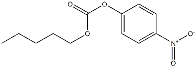 Carbonic acid, 4-nitrophenyl pentyl ester Struktur