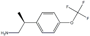 ((1S)-1-[4-(TRIFLUOROMETHOXY)PHENYL]ETHYL)METHYLAMINE Struktur