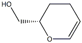 (S)-(+)-2-hydroxymethyl-3,4-dihydro-2H-pyran Struktur