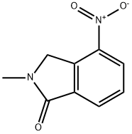 2-Methyl-4-nitro-2,3-dihydro-isoindol-1-one Struktur