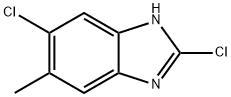 2,6-DICHLORO-5-METHYL-1H-1,3-BENZODIAZOLE Struktur