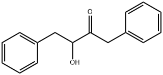 2-Butanone, 3-hydroxy-1,4-diphenyl- Struktur