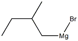 Magnesium, bromo(2-methylbutyl)- Struktur