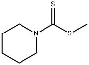 Methyl piperidine-1-carbodithioate Struktur