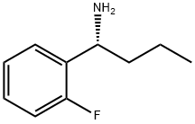 (1R)-1-(2-FLUOROPHENYL)BUTYLAMINE Struktur