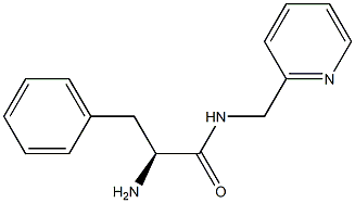 (S)-2-amino-3-phenyl-N-(pyridin-2-ylmethyl)propanamide Struktur