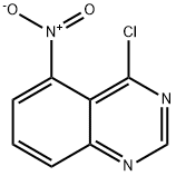 4-Chloro-5-nitroquinazoline Struktur