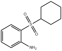 Aniline, o-(cyclohexylsulfonyl)- Struktur