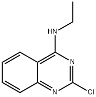 2-chloro-N-ethylquinazolin-4-amine Struktur