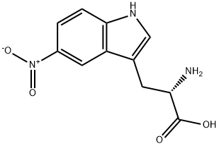 L-Tryptophan, 5-nitro- Struktur