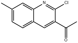 1-(2-chloro-7-methylquinolin-3-yl)ethanone Struktur