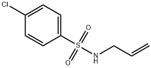 N-allyl-4-chlorobenzenesulfonamide Struktur