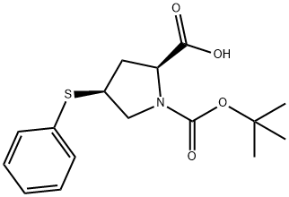 N-Boc-cis-4-hydroxy-L-proline Methyl Ester Struktur