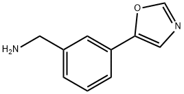 (3-(oxazol-5-yl)phenyl)methanamine Struktur