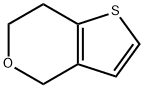 6,7-dihydro-4H-thieno[3,2-c]pyran Struktur