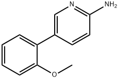 5-(2-methoxyphenyl)pyridin-2-amine Struktur