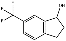 6-(TRIFLUOROMETHYL)-2,3-DIHYDRO-1H-INDEN-1-OL Struktur