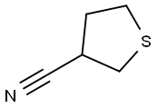 thiolane-3-carbonitrile Struktur